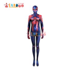 画像2: スパイダーマン:アクロス・ザ・スパイダーバース スパイダーマン2099 ミゲル・オハラ Miguel O'Hara ジャンプスーツ 全身タイツ コスプレ衣装 コスチューム cosplay (2)