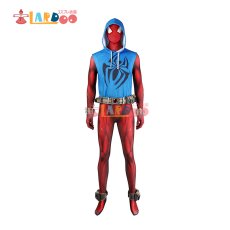 画像2: スパイダーマン:アクロス・ザ・スパイダーバース スパイダーマン2099 Scarlet Spider Ben Reilly ジャンプスーツ 全身タイツ コスプレ衣装 コスチューム cosplay (2)
