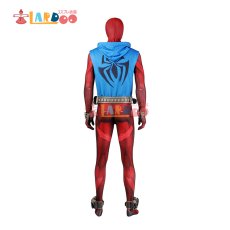 画像4: スパイダーマン:アクロス・ザ・スパイダーバース スパイダーマン2099 Scarlet Spider Ben Reilly ジャンプスーツ 全身タイツ コスプレ衣装 コスチューム cosplay (4)