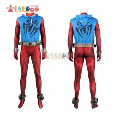 画像5: スパイダーマン:アクロス・ザ・スパイダーバース スパイダーマン2099 Scarlet Spider Ben Reilly ジャンプスーツ 全身タイツ コスプレ衣装 コスチューム cosplay (5)