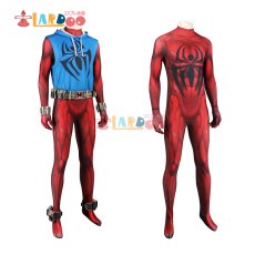 画像6: スパイダーマン:アクロス・ザ・スパイダーバース スパイダーマン2099 Scarlet Spider Ben Reilly ジャンプスーツ 全身タイツ コスプレ衣装 コスチューム cosplay (6)