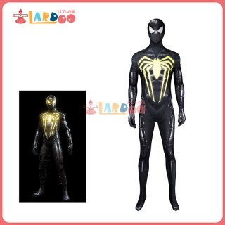 （訳ありセール 格安） cox571工場直販 実物撮影 ブラック Spider-Man スパイダーマン コスプレ衣装