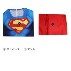 画像6: スーパーマン Superman 1978映画 クラーク・ケント/Christopher Reeve 全身タイツ ボデイースーツ コスプレ衣装 コスチューム cosplay (6)