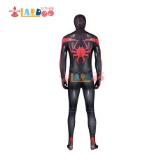 画像3: スパイダーマン2 PS5 Spider-Man マイルズ モラレス/Miles Morales Advanced Dark Suit 全身タイツ ボデイースーツ コスプレ衣装 コスチューム cosplay (3)