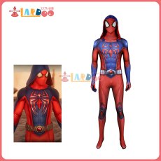 画像1: スパイダーマン Spider-Man2 Scarlet III Suit ボデイースーツ ジャンプスーツ 全身タイツ コスプレ衣装 コスチューム cosplay (1)