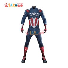 画像2: キャプテン・アメリカ：ブレイブ・ニュー・ワールド Captain America サム・ウィルソン/キャプテン・アメリカ（3代目）ジャンプスーツ コスプレ衣装 コスチューム cosplay (2)