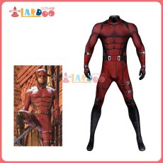 画像1: デアデビル：ボーン・アゲイン シーズン1  マシュー・”マット”・マードック/ Matthew "Matt" Murdock コスプレ衣装 全身タイツ ジャンプスーツ コスチューム cosplay (1)