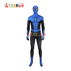 画像2: スパイダーマン2 ニューブルー・スーツ Spider-Man2 New Blue Suit 全身タイツ ボデイースーツ コスプレ衣装 コスチューム cosplay (2)