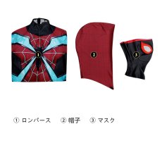 画像8: スパイダーマン2 エボルヴ・スーツ Spider-Man2 Evolve Suit 全身タイツ ボデイースーツ コスプレ衣装 コスチューム cosplay (8)