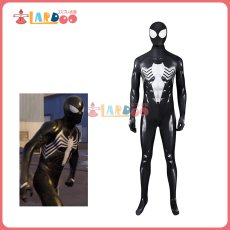 画像1: スパイダーマン2 エボルヴ・スーツ Spider-Man2 Classic Black Suit 全身タイツ ボデイースーツ コスプレ衣装 コスチューム cosplay (1)