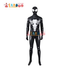 画像2: スパイダーマン2 エボルヴ・スーツ Spider-Man2 Classic Black Suit 全身タイツ ボデイースーツ コスプレ衣装 コスチューム cosplay (2)