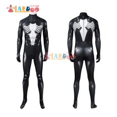 画像5: スパイダーマン2 エボルヴ・スーツ Spider-Man2 Classic Black Suit 全身タイツ ボデイースーツ コスプレ衣装 コスチューム cosplay (5)