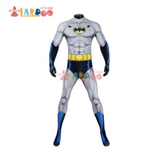 画像8: ザ・バットマン テレビアニメシリーズ TV Series Season1 ブルース・ウェイン ボディスーツ マスク付き コスプレ衣装 cosplay コスチューム (8)