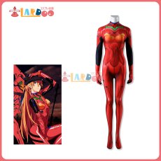 画像1: 新世紀エヴァンゲリオン EVA 惣流・アスカ・ラングレー 弐号機パイロットボディスーツ コスプレ衣装 コスチューム cosplay (1)