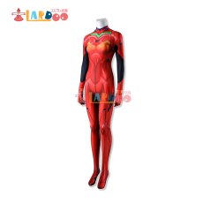 画像3: 新世紀エヴァンゲリオン EVA 惣流・アスカ・ラングレー 弐号機パイロットボディスーツ コスプレ衣装 コスチューム cosplay (3)