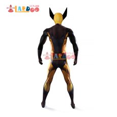 画像3: X-MEN ウルヴァリン Wolverine ブラウンVer コスプレ衣装 ボディスーツ 全身タイツ コスチューム cosplay (3)