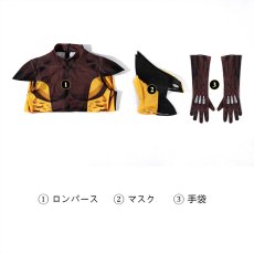 画像8: X-MEN ウルヴァリン Wolverine ブラウンVer コスプレ衣装 ボディスーツ 全身タイツ コスチューム cosplay (8)