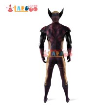 画像3: デッドプール&ウルヴァリン Wolverine ブラウンVer コスプレ衣装 ボディスーツ 全身タイツ コスチューム cosplay (3)