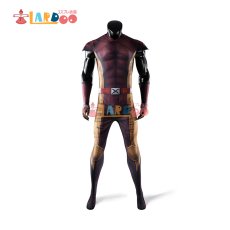 画像4: デッドプール&ウルヴァリン Wolverine ブラウンVer コスプレ衣装 ボディスーツ 全身タイツ コスチューム cosplay (4)
