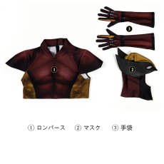 画像8: デッドプール&ウルヴァリン Wolverine ブラウンVer コスプレ衣装 ボディスーツ 全身タイツ コスチューム cosplay (8)