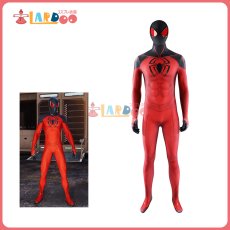 画像1: スパイダーマン Spider-Man2 マイルズ モラレス/Scarlet spider 全身タイツ ボデイースーツ コスプレ衣装 コスチューム cosplay (1)