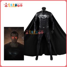 画像1: ジャスティス・リーグ Justice League - Superman Black Suit スーパーマン ブラック・スーツ コスプレ衣装 全身タイツ ジャンプスーツ コスチューム cosplay (1)
