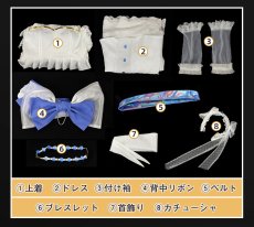 画像3: リバース1999 Reverse:1999 サザビー 幼少期ドレス コスプレ衣装 コスチューム cosplay (3)