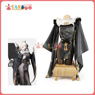 勝利の女神 : NIKKE ニケ クロウ 赤黒 コスプレ衣装+ウィッグ+武器