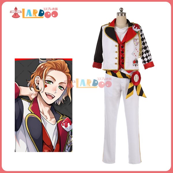 ツイステ ケイト 寮服 衣装のみ ハーツラビュル寮 コスプレ 仮装 Dハロ ツイステッドワンダーランド ツイステ ハーツラビュル寮寮服 ケイト