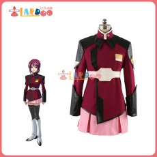 画像1: 機動戦士ガンダムSEED クルーゼ隊制服 ルナマリア·ホーク コスプレ衣装 コスチューム  (1)