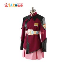 画像4: 機動戦士ガンダムSEED クルーゼ隊制服 ルナマリア·ホーク コスプレ衣装 コスチューム  (4)