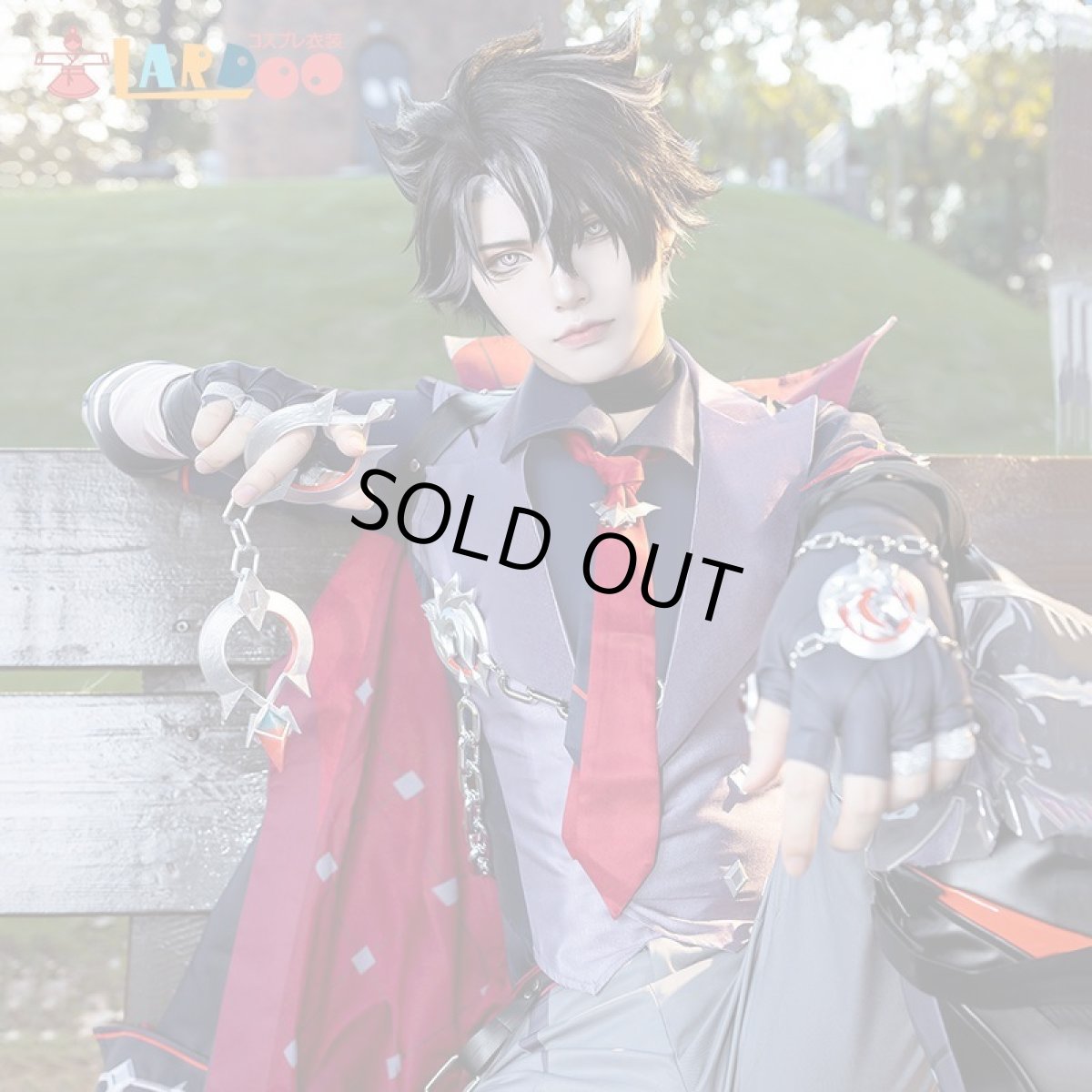画像1: 【生産停止】原神 Genshin フォンテーヌ リオセスリ-Wriothesley コスプレ衣装 コスチューム cosplay (1)