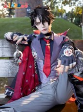 画像2: 原神 Genshin フォンテーヌ リオセスリ-Wriothesley コスプレ衣装 コスチューム cosplay (2)