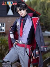 画像5: 原神 Genshin フォンテーヌ リオセスリ-Wriothesley コスプレ衣装 コスチューム cosplay (5)