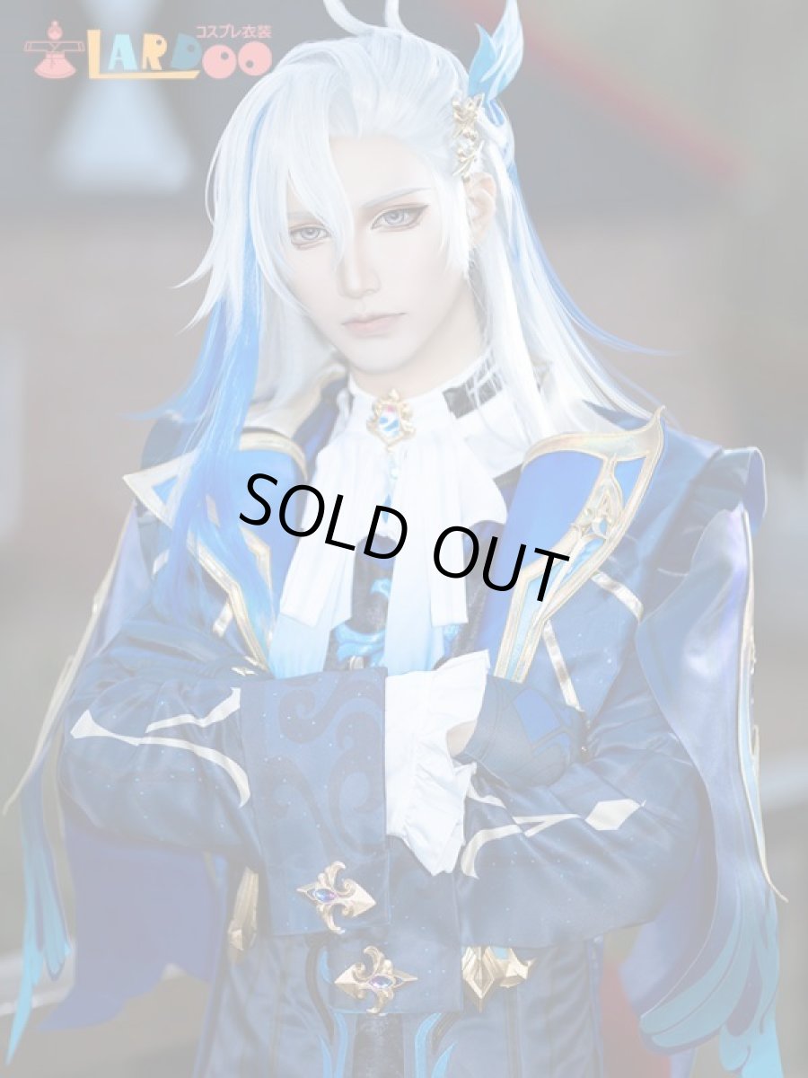 画像6: 【生産停止】原神 Genshin  フォンテーヌ ヌヴィレット-Neuvillette コスプレ衣装 合皮ズボン版 コスチューム cosplay (6)