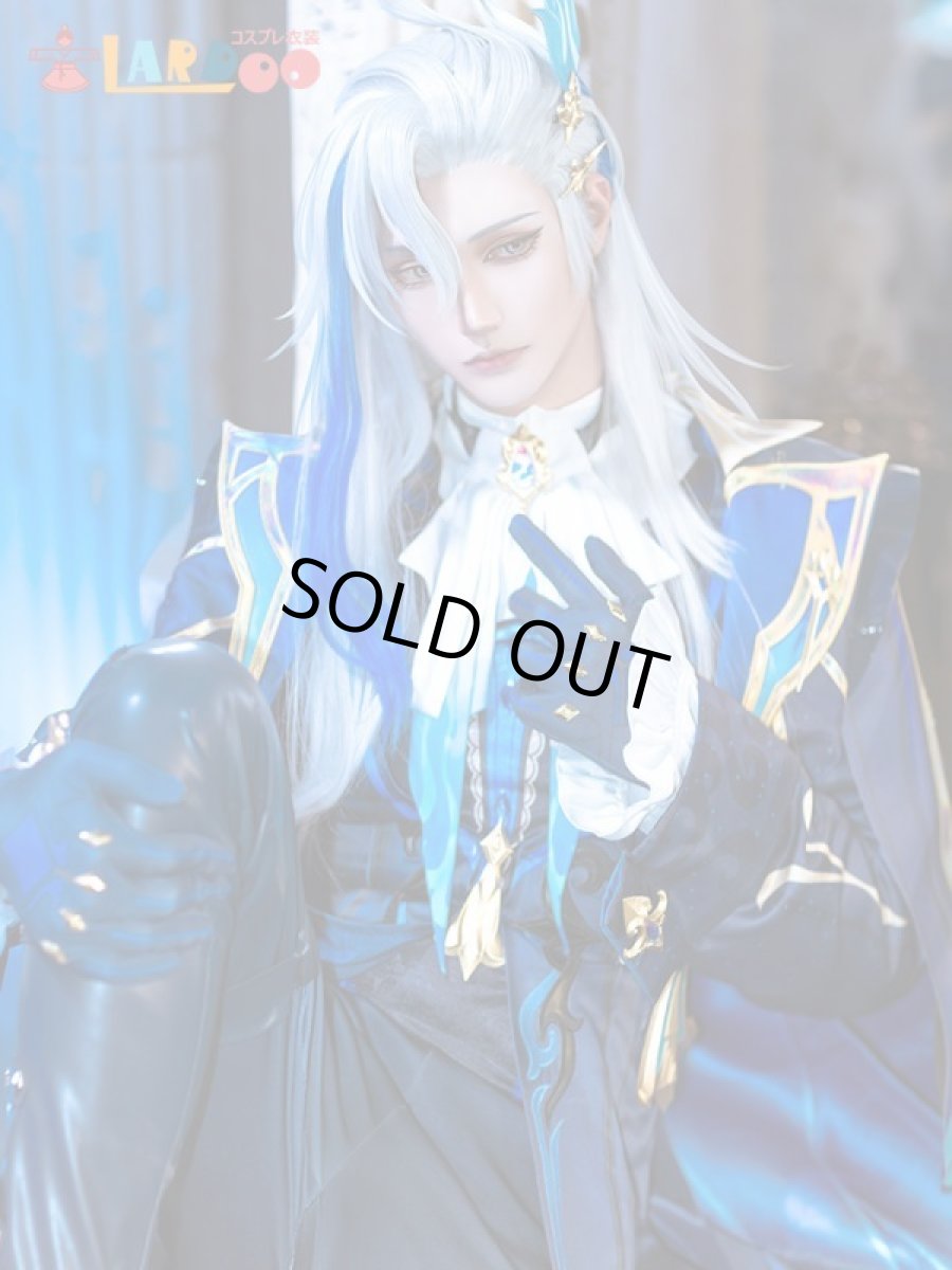 画像7: 【生産停止】原神 Genshin  フォンテーヌ ヌヴィレット-Neuvillette コスプレ衣装 合皮ズボン版 コスチューム cosplay (7)