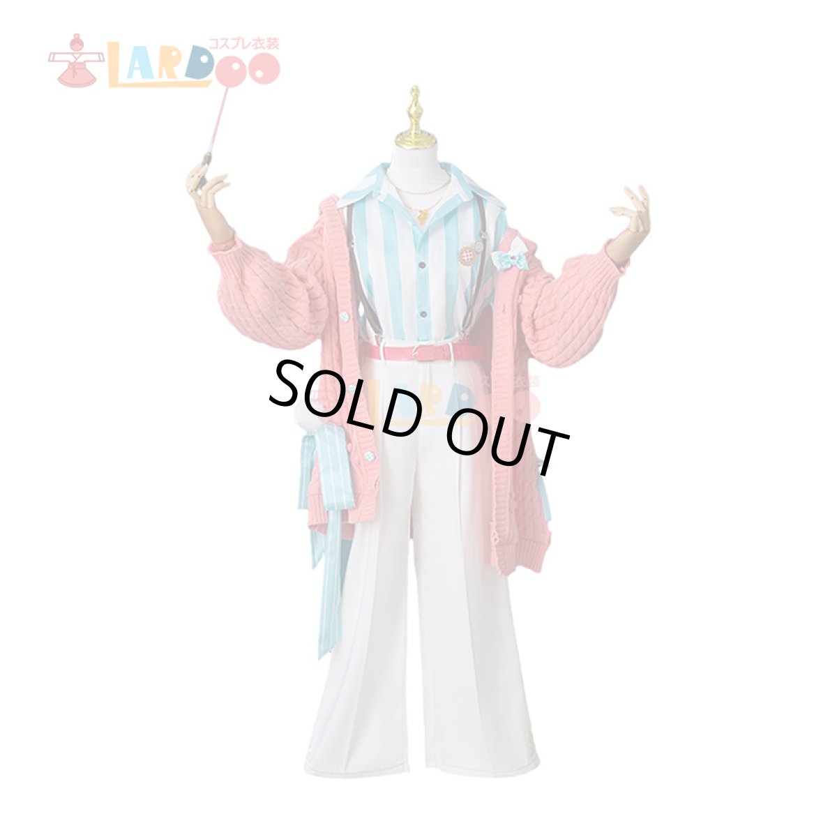 画像2: フラガリアメモリーズ風 メロルド コスプレ衣装 コスチューム cosplay (2)