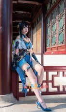 画像4: 崩壊スターレイル HonkaiStarRail ルアン・メェイ-RuanMei コスプレ衣装 靴飾り付き コスチューム cosplay (4)