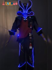 画像6: 原神 Genshin 嘉明-ガミン コスプレ衣装 発光可能 コスチューム cosplay (6)