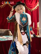画像2: 【在庫あり】崩壊スターレイル HonkaiStarRail アベンチュリン-Aventurine コスプレ衣装 帽子付き コスチューム cosplay (2)