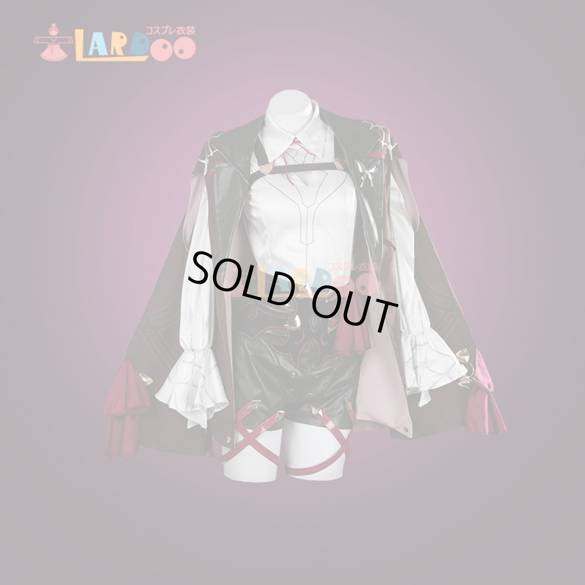 画像2: 【生産停止】崩壊スターレイル HonkaiStarRail カフカ-Kafka コスプレ衣装 金属パーツ版 コスチューム cosplay (2)