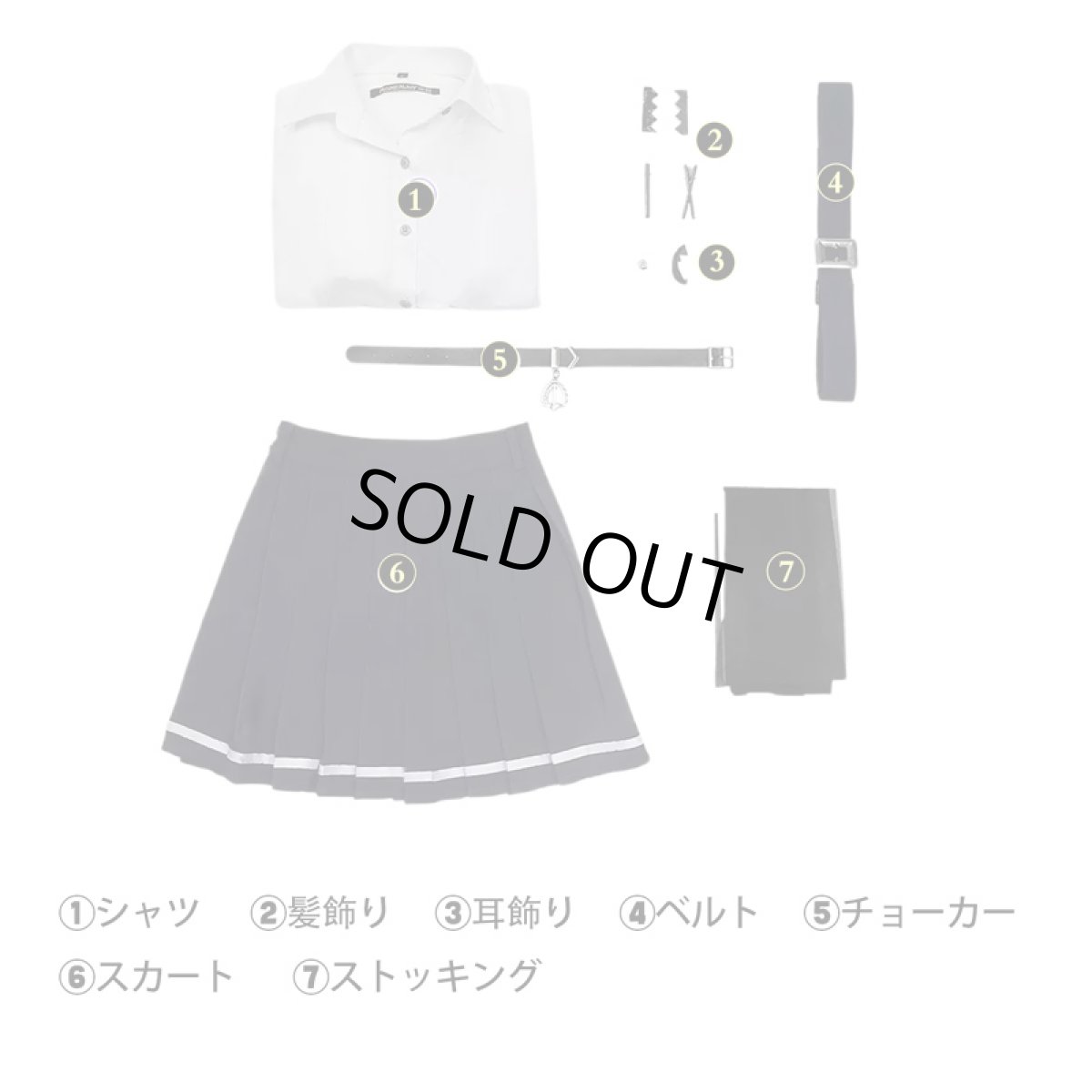 画像10: 【生産停止】ゼンレスゾーンゼロ エレン・ジョー 制服「月曜から金曜まで」コスプレ衣装 コスチューム ZenlessZoneZero cosplay (10)