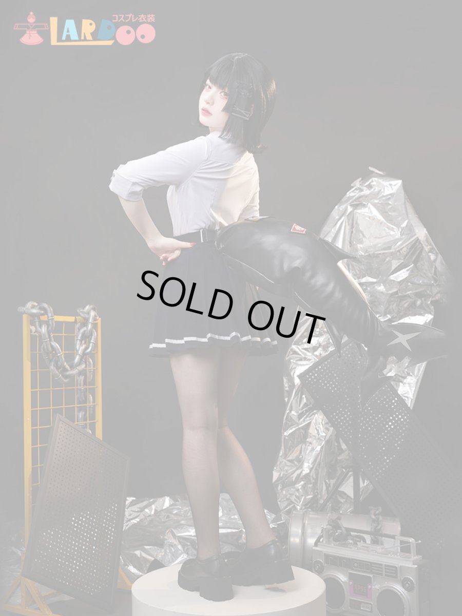 画像4: 【生産停止】ゼンレスゾーンゼロ エレン・ジョー 制服「月曜から金曜まで」コスプレ衣装 コスチューム ZenlessZoneZero cosplay (4)