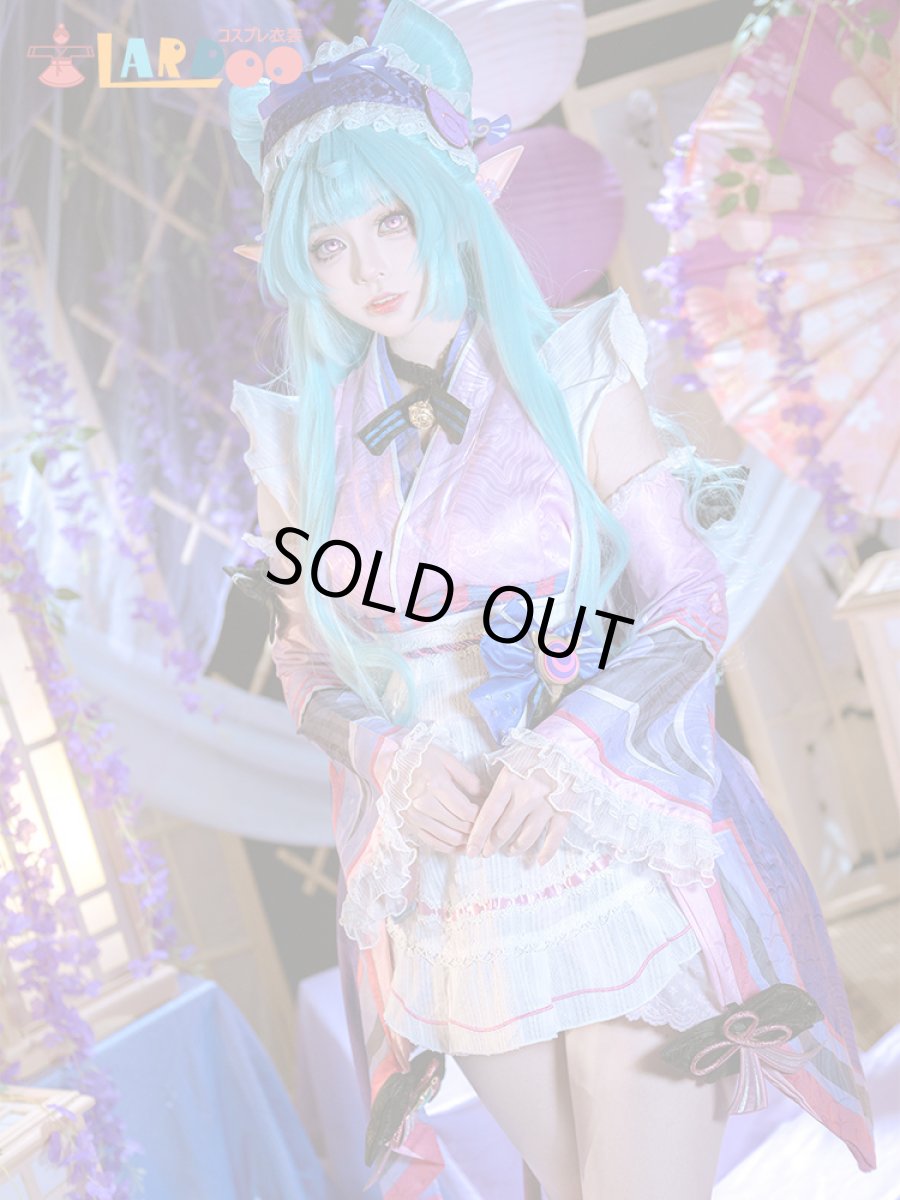 画像6: 【生産停止】原神 Genshin 稲妻 夢見月瑞希-YumemizukiMizuki コスプレ衣装 コスチューム cosplay (6)