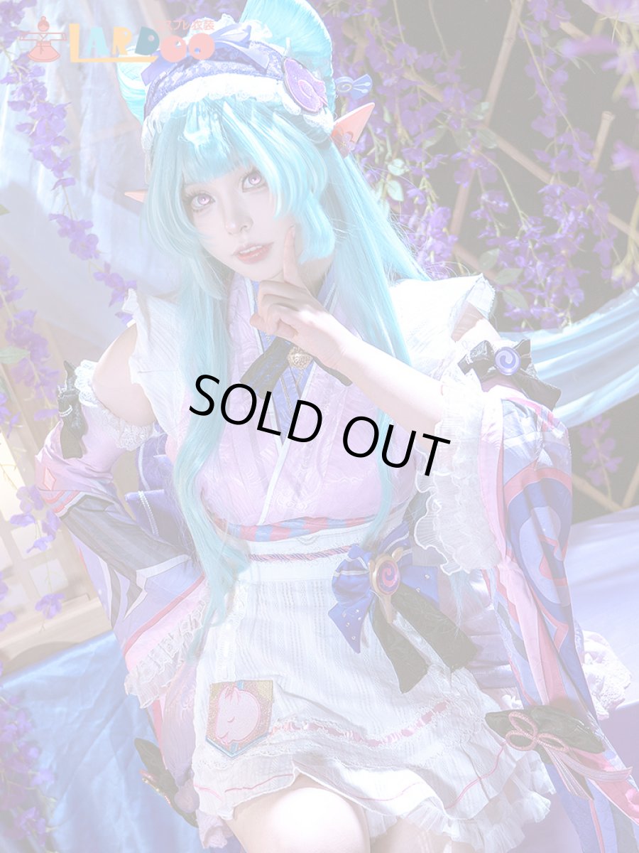 画像8: 【生産停止】原神 Genshin 稲妻 夢見月瑞希-YumemizukiMizuki コスプレ衣装 コスチューム cosplay (8)