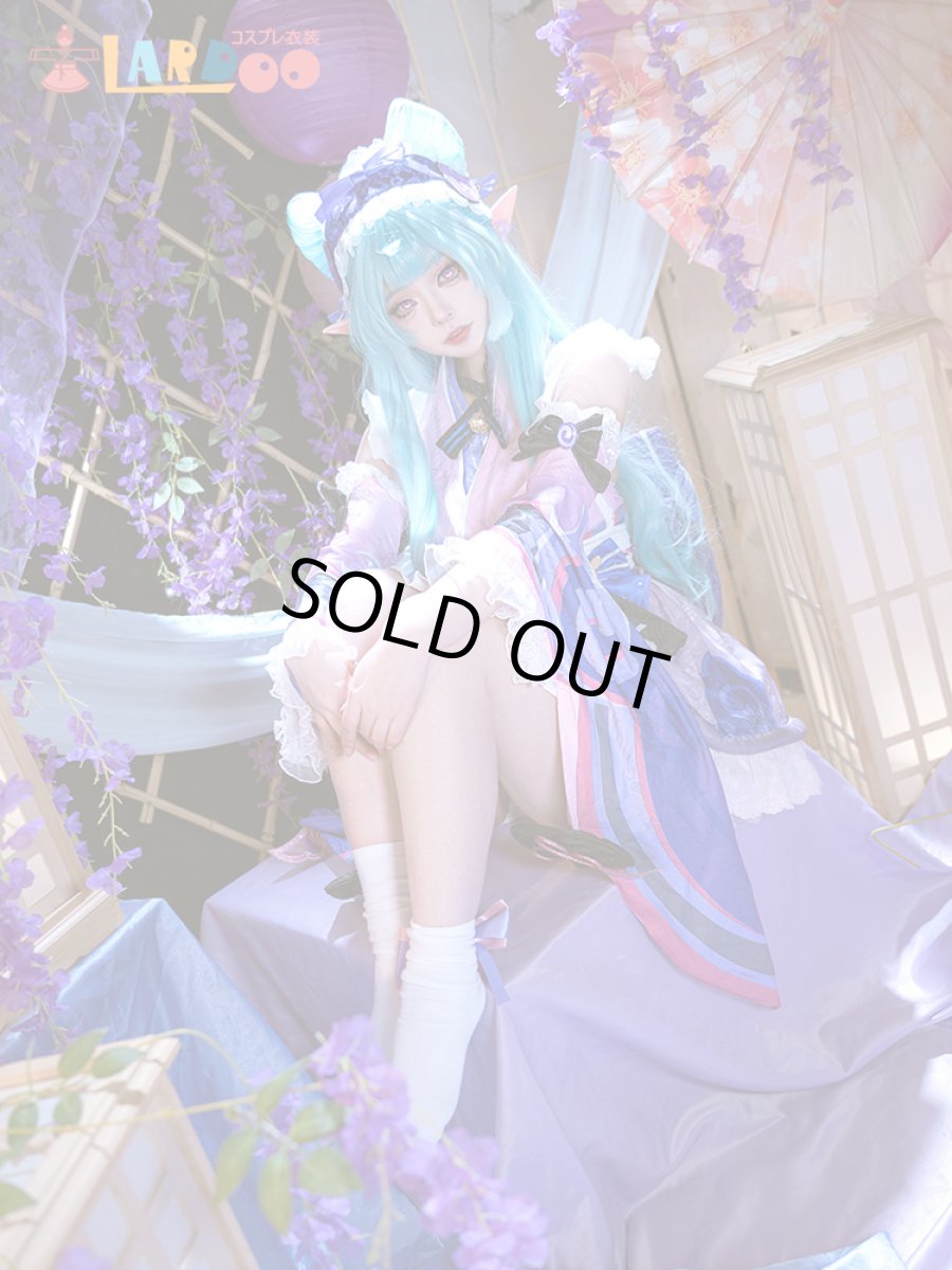 画像9: 【生産停止】原神 Genshin 稲妻 夢見月瑞希-YumemizukiMizuki コスプレ衣装 コスチューム cosplay (9)