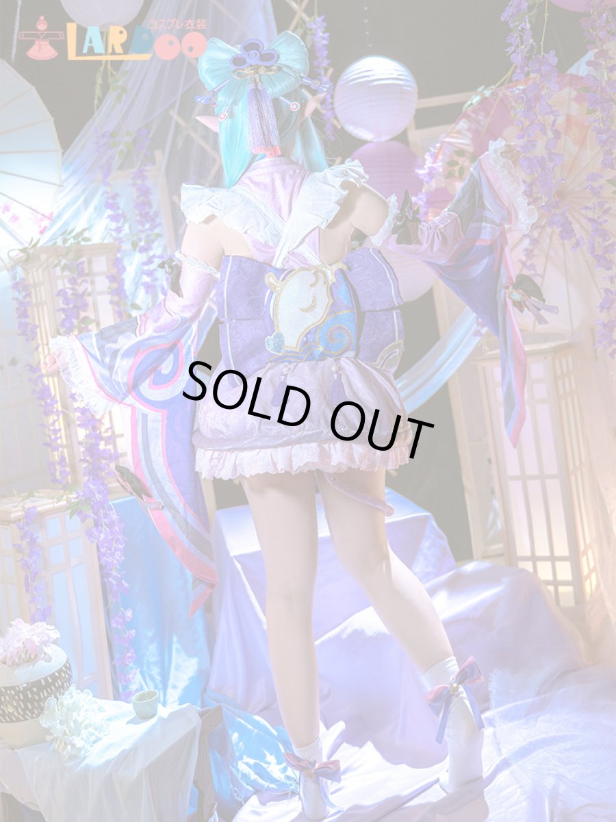 画像10: 【生産停止】原神 Genshin 稲妻 夢見月瑞希-YumemizukiMizuki コスプレ衣装 コスチューム cosplay (10)
