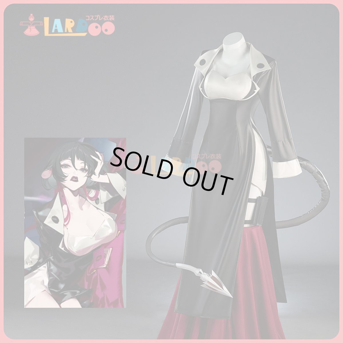 画像1: 【生産停止】ゼンレスゾーンゼロ ジェーン・ドウ-Jane Doe 潜入捜査官 コスプレ衣装 コスチューム ZenlessZoneZero cosplay (1)