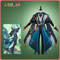 画像1: 崩壊スターレイル HonkaiStarRail アナイクス-Anaxa 金属パーツ版 レッグカバー付き コスプレ衣装 コスチューム cosplay (1)