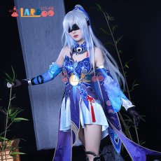 画像1: 【在庫あり】崩壊スターレイル HonkaiStarRail  鏡流-ケイリュウ コスプレ衣装 レッグカバー付き コスチューム cosplay (1)